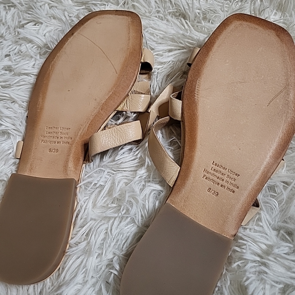 Jeffrey Campbell Sandals Lynx Slides Leather Bows Sandals Women's Cute - 8 - Picture 7 of 11